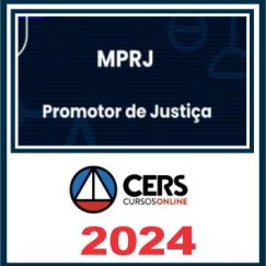 MP RJ (Promotor de Justiça) Pós Edital - Cers 2024
