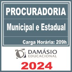 Procuradoria Municipal e Estadual - Damásio 2024