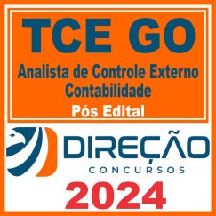 TCE GO (Analista de Controle Externo - Contabilidade) Pós Edital - Direção 2024