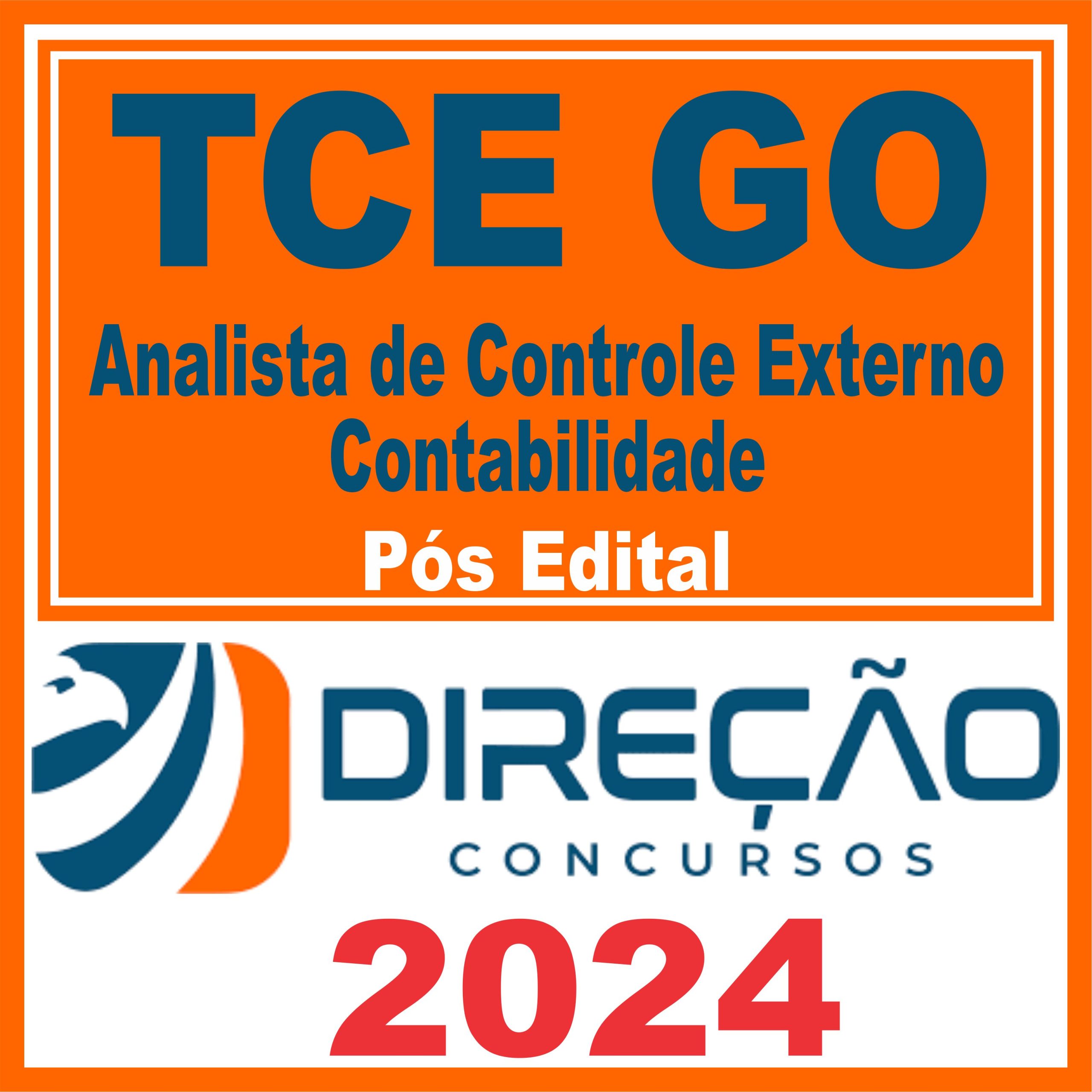 TCE GO (Analista de Controle Externo - Contabilidade) Pós Edital - Direção 2024