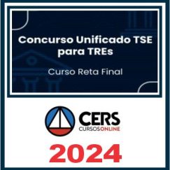 TSE para TREs (Analista e Técnico) Reta Final - Cers 2024