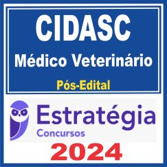 CIDASC (Médico Veterinário) Pós Edital - Estratégia 2024