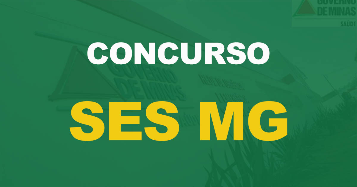 concurso SES MG