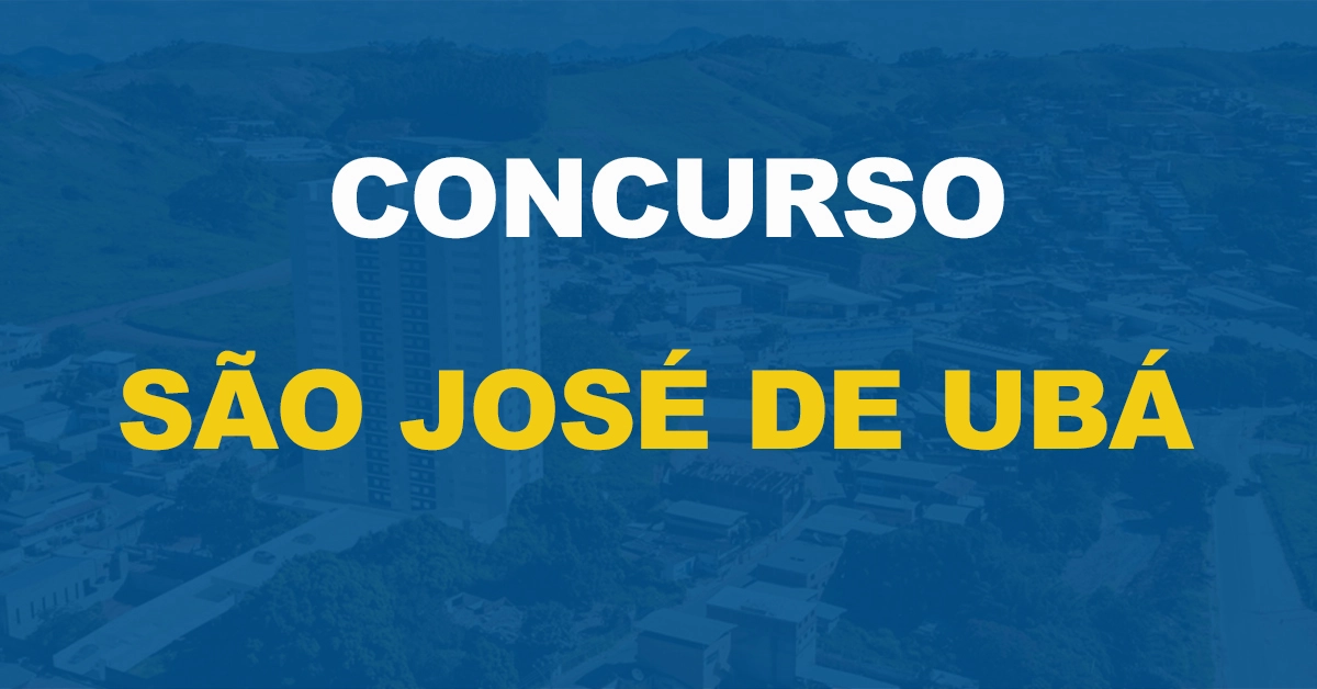 Concurso GCM São José de Ubá RJ