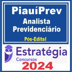 PiauíPrev (Analista Previdenciário) Pacote - 2024 (Pós-Edital)