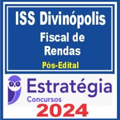 Prefeitura de Divinópolis-MG / ISS-Divinópolis (Fiscal de Rendas) Pacote - 2024 (Pós-Edital)
