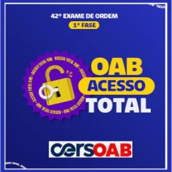 cers oab 1 fase acesso total