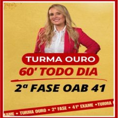 O MÉTODO 60’ TODO DIA TURMA OURO